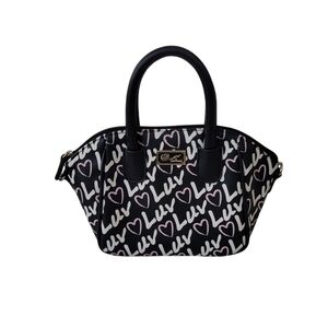 Y2K Betsey Johnson Luv Quinn Mini Size PVC Satchel